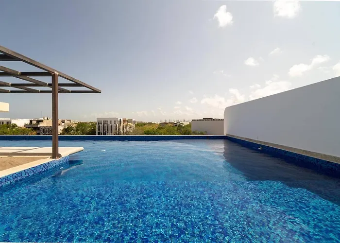 Сasa de vacaciones King With Balcony, Gym And Rooftop Pool