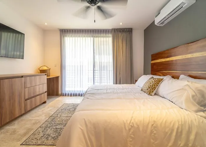 Сasa de vacaciones King With Balcony, Gym And Rooftop Pool Tulum