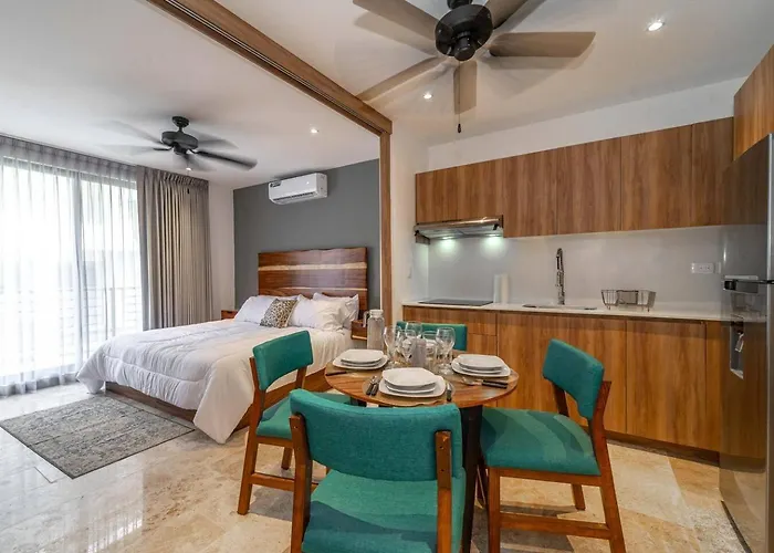 Сasa de vacaciones King With Balcony, Gym And Rooftop Pool Tulum