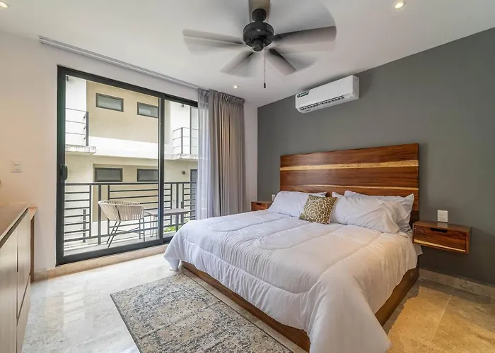 King With Balcony, Gym And Rooftop Pool Tulum